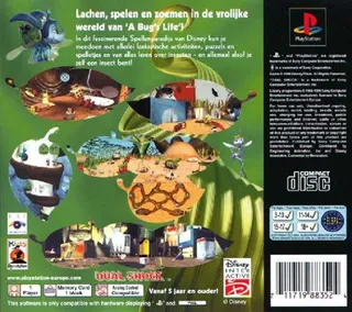 Disney / Pixar : A Bug's Life Atelier De Jeux - Dos