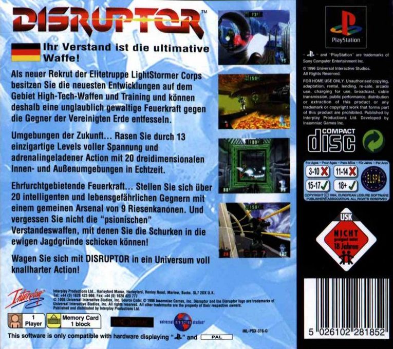 Disruptor - Dos