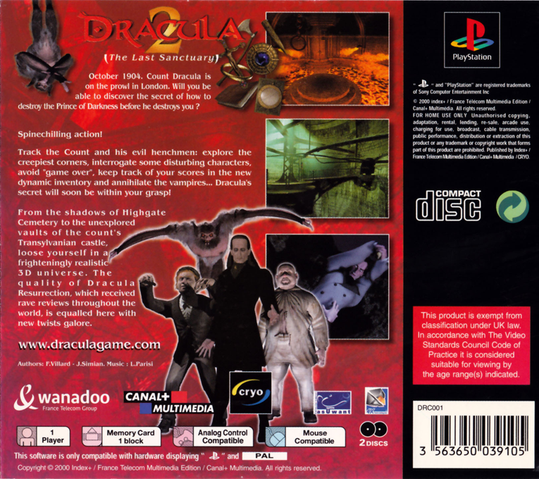 Dracula 2 - El Ultimo Santuario dos