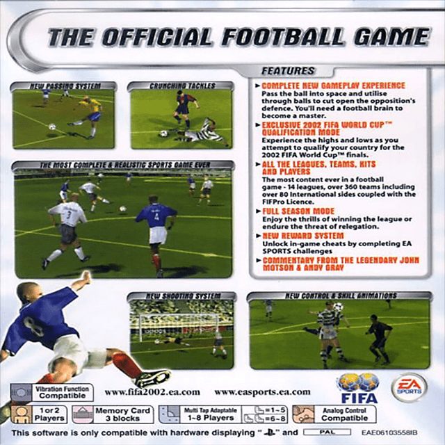 FIFA Soccer 2002 - Dos