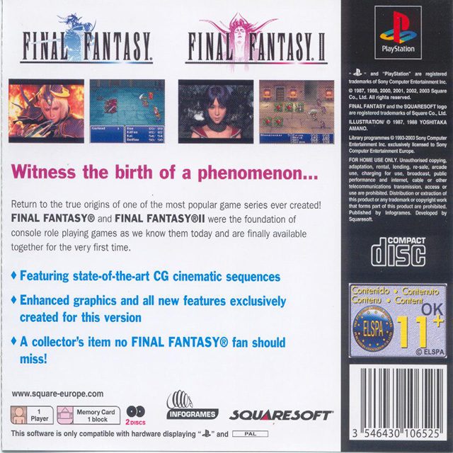 Final Fantasy 2 - Dos