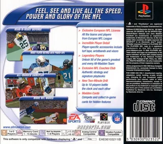Football Midseason Update for Madden NFL 2001 - Dos