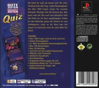 Gute Zeiten Schlechte Zeiten Quiz - Dos