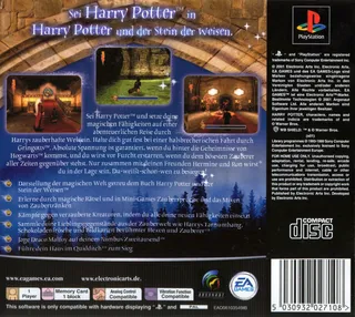 Harry Potter à l'Ecole des Sorciers - Dos