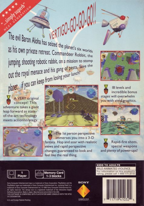 Jumping Flash! - Dos