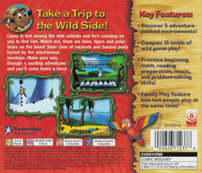 JumpStart Wildlife Safari : Field Trip - Dos
