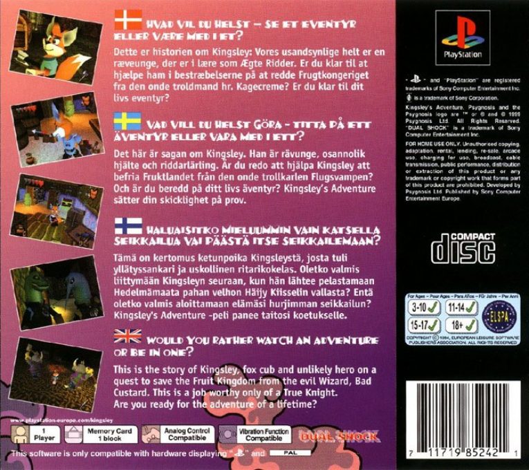 Kingsley's Adventure - Dos