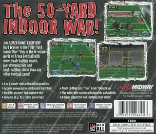 Kurt Warner's Arena Football Unleashed - Dos
