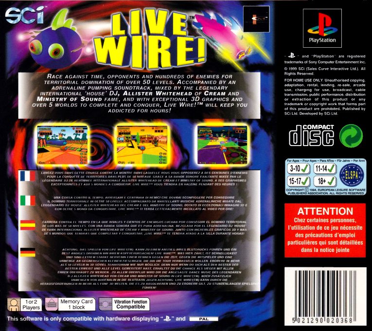Live Wire! dos