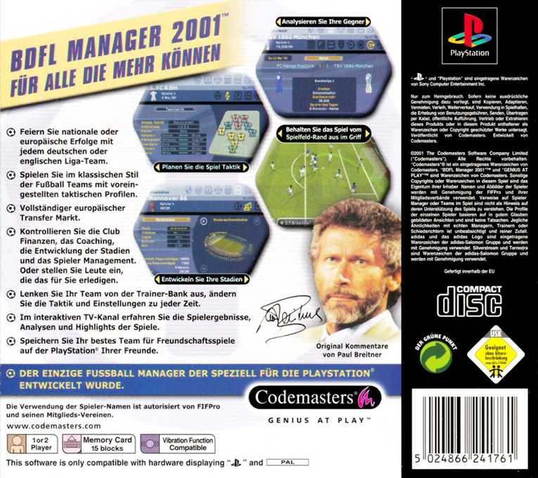 LMA Manager 2001 dos