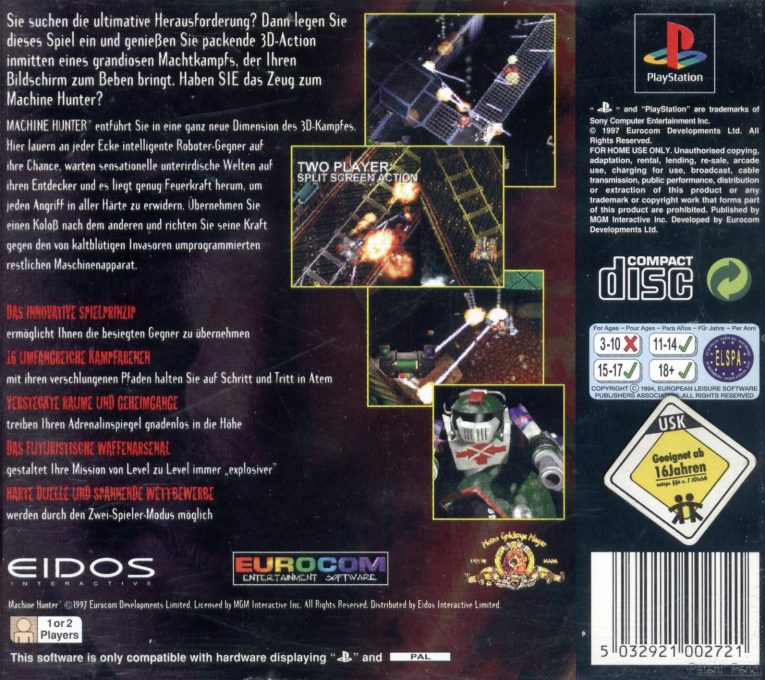 Machine Hunter - Dos