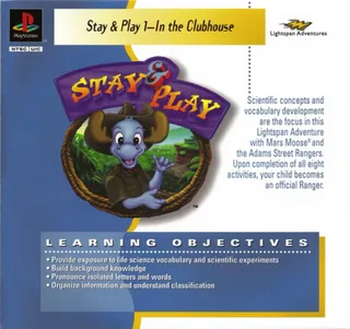 Mars Moose Stay and Play 1 - In the Clubhouse