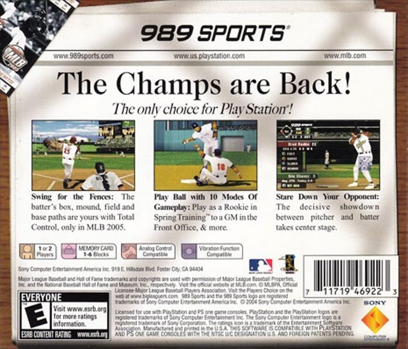 MLB 2005 dos
