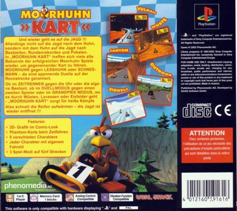 Moorhuhn Kart dos