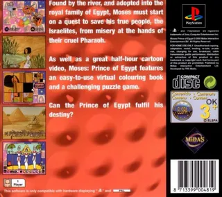 Moses - Prince Of Egypt - Dos
