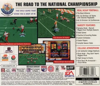 NCAA Football 98 - Dos