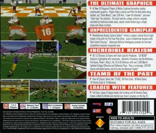 NCAA GameBreaker 98 - Dos