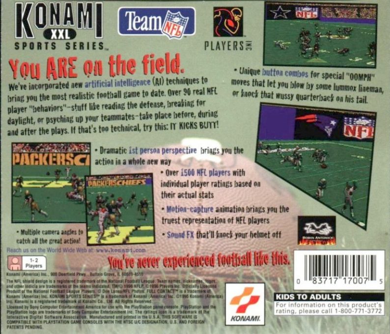 NFL Full Contact dos