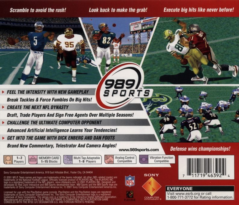 NFL GameDay 2002 dos