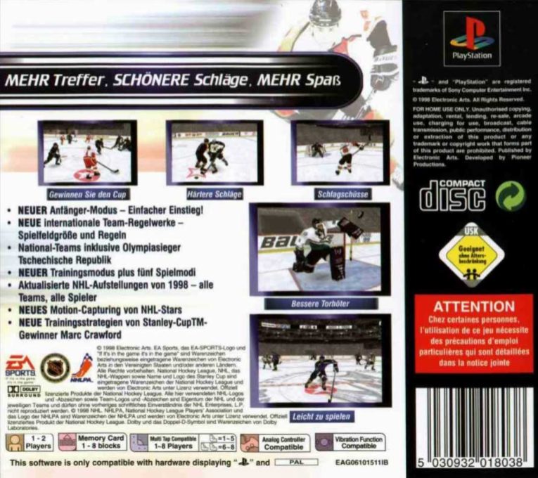 NHL 99 dos