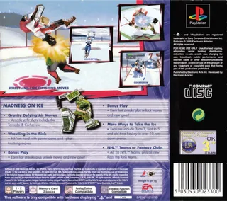 NHL Rock the Rink - Dos