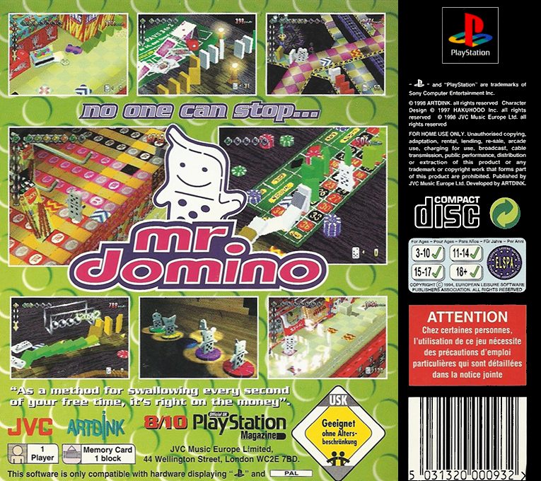 No One Can Stop Mr. Domino dos