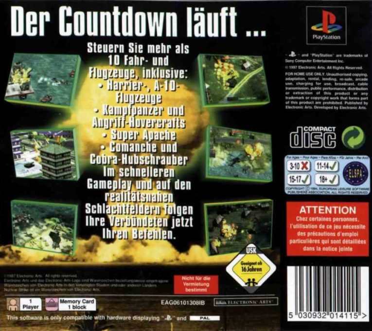 Nuclear Strike - Dos