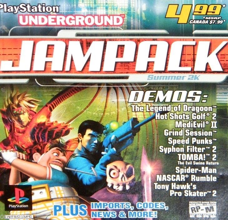 PlayStation Underground Jampack