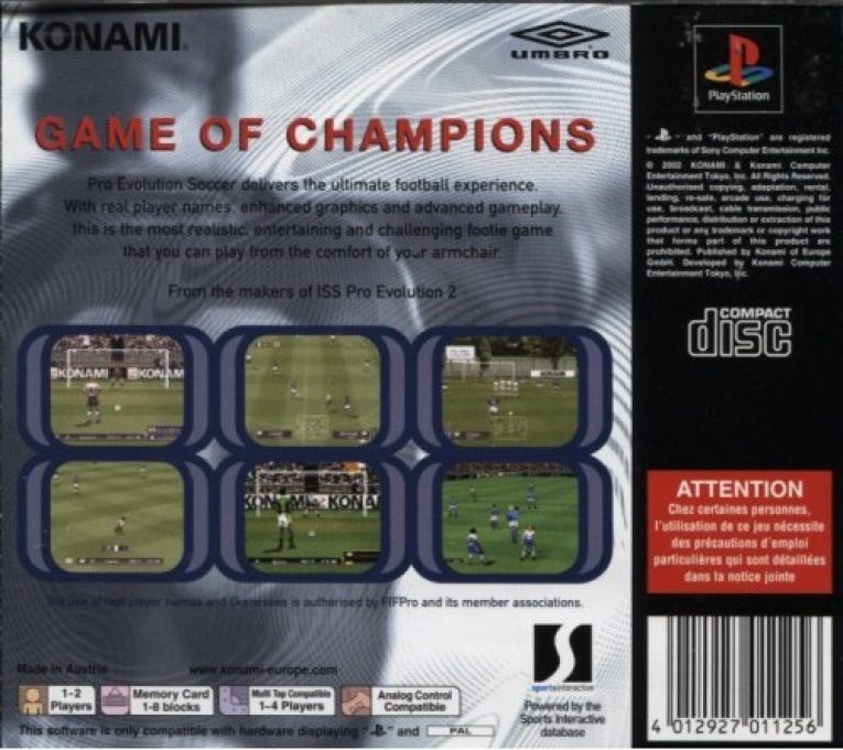 Pro Evolution Soccer dos