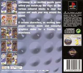 Puzzle Star Sweep - Dos