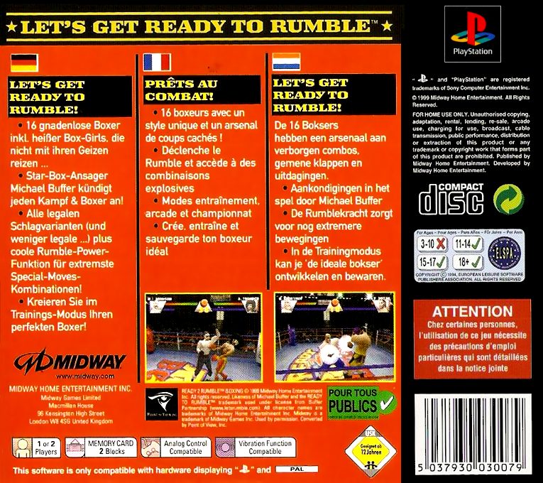 Ready 2 Rumble Boxing dos