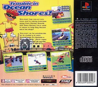Rocket Power : Sauvetage Extreme - Dos