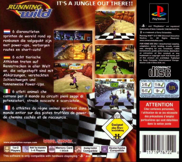 Running Wild dos