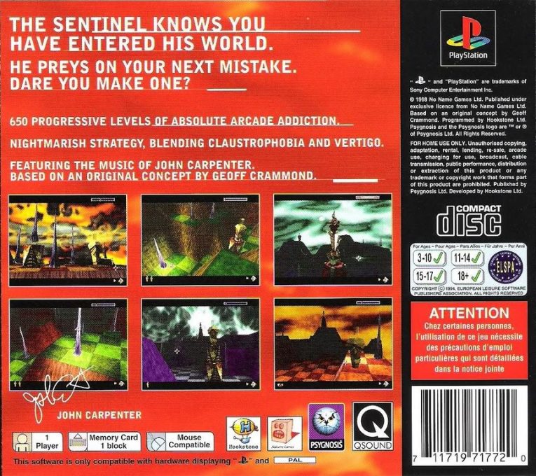 Sentinel Returns dos