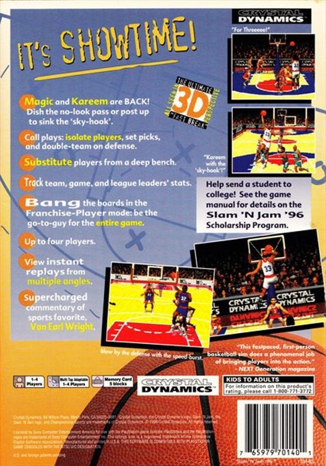 Slam 'n Jam '96 featuring Magic & Kareem dos