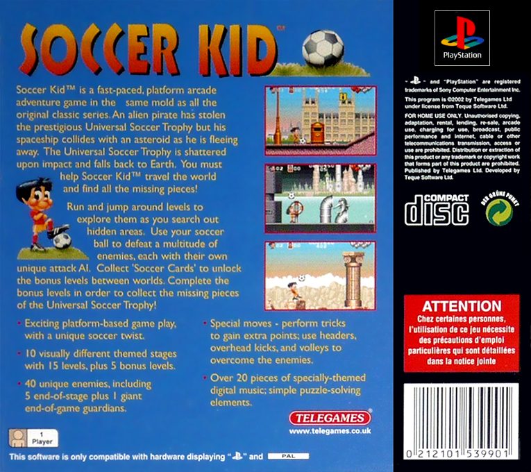 Soccer Kid dos