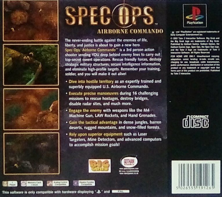 Spec Ops : Airborne Commando dos