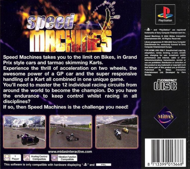Speed Machines dos