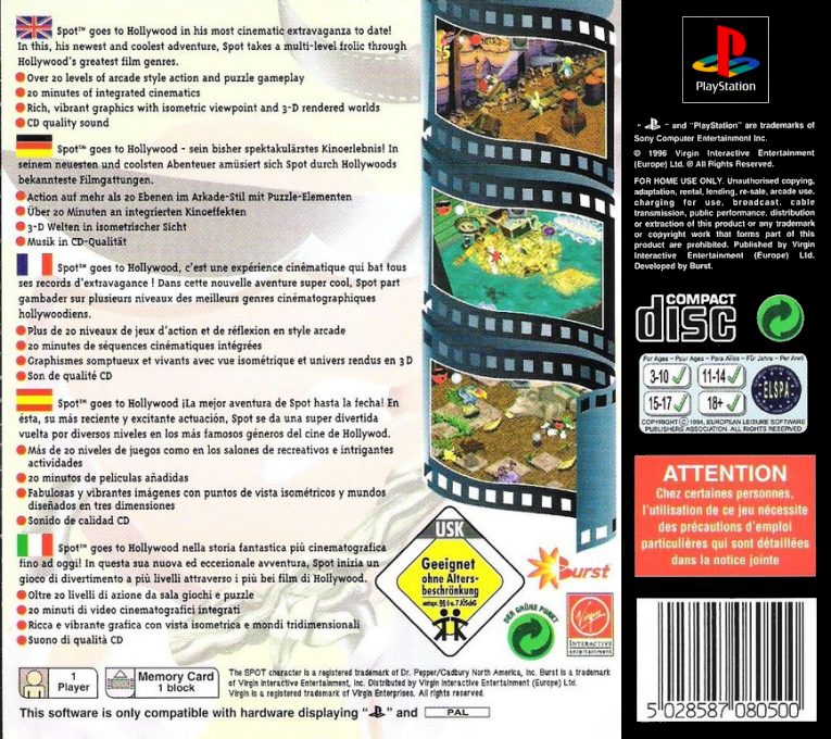 Spot Goes to Hollywood dos