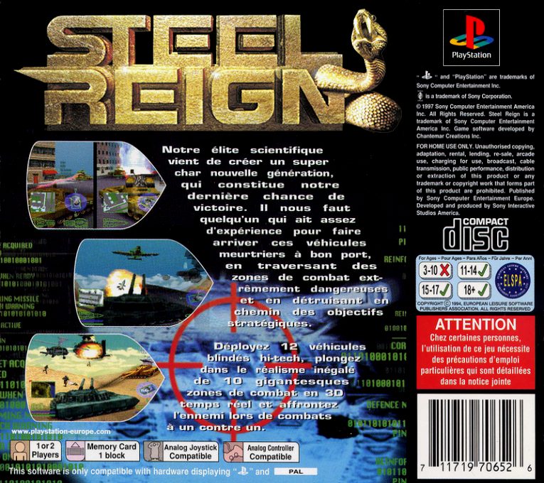 Steel Reign dos