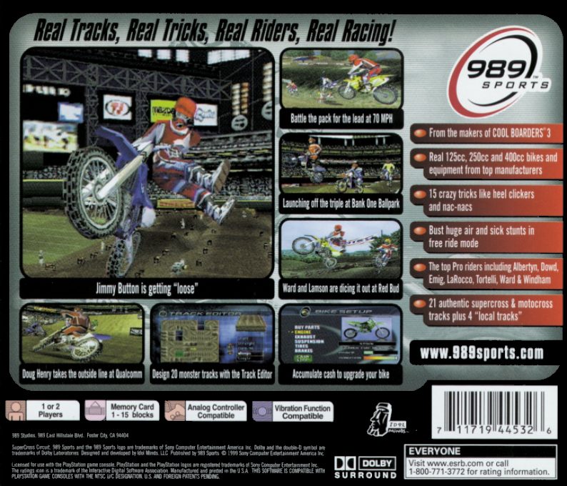 SuperCross Circuit dos