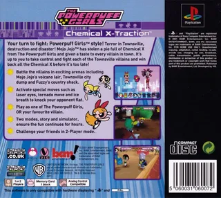 The Powerpuff Girls : A La Poursuite Du Gâteau Chimique dos