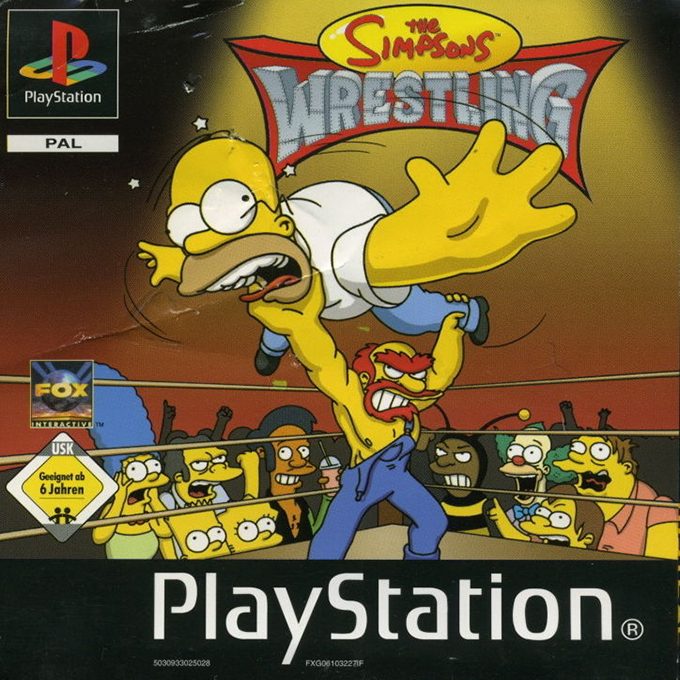 The Simpsons Wrestling