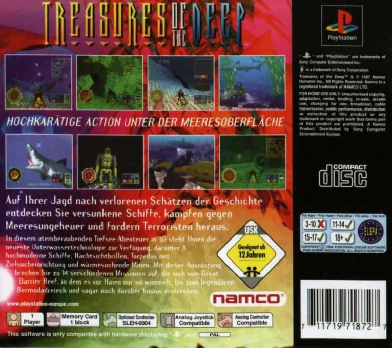 Treasures of the Deep dos