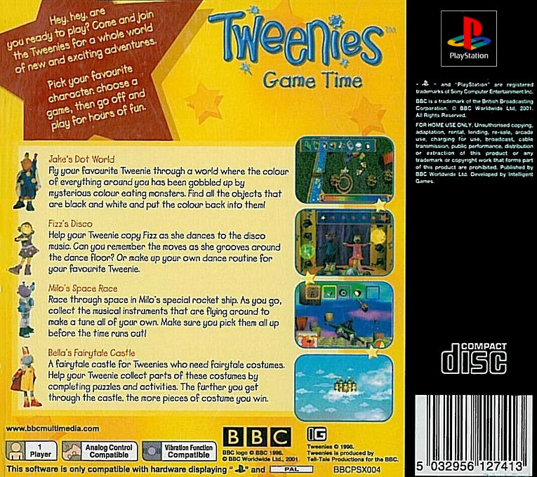 Tweenies - Game Time dos