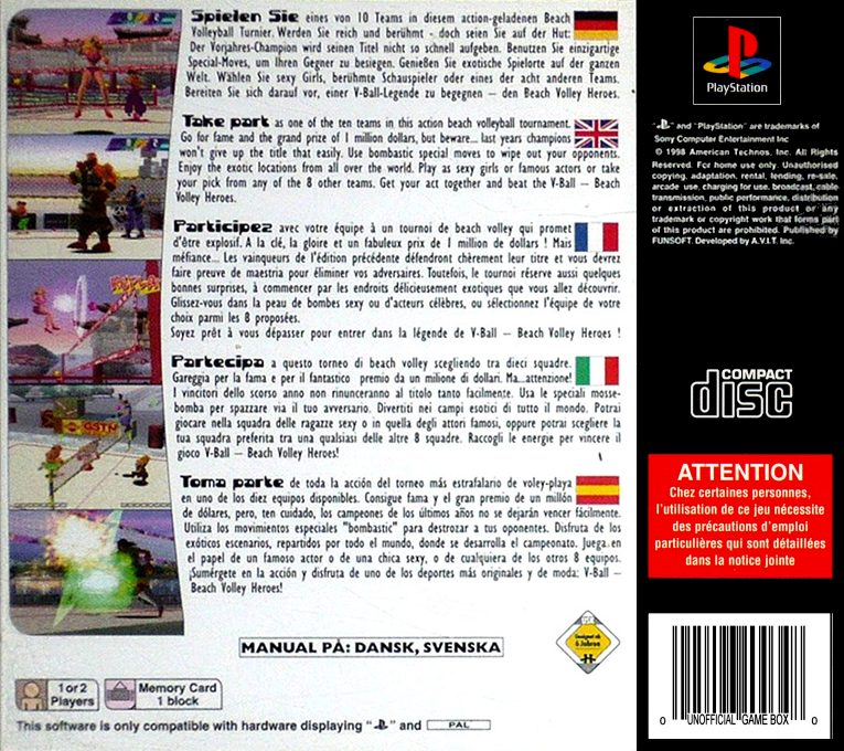 V-ball - Beach Volley Heroes dos