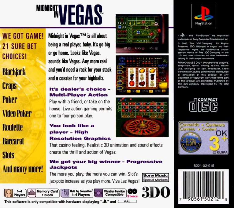 Vegas Games 2000 dos