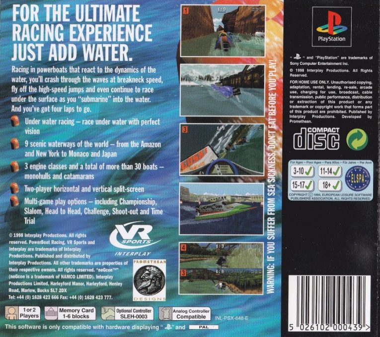 VR Sports Powerboat Racing dos