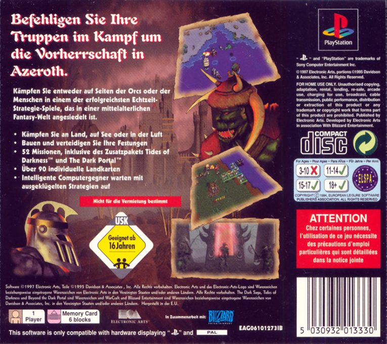 WarCraft II : The Dark Saga dos