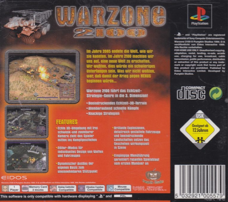 Warzone 2100 dos